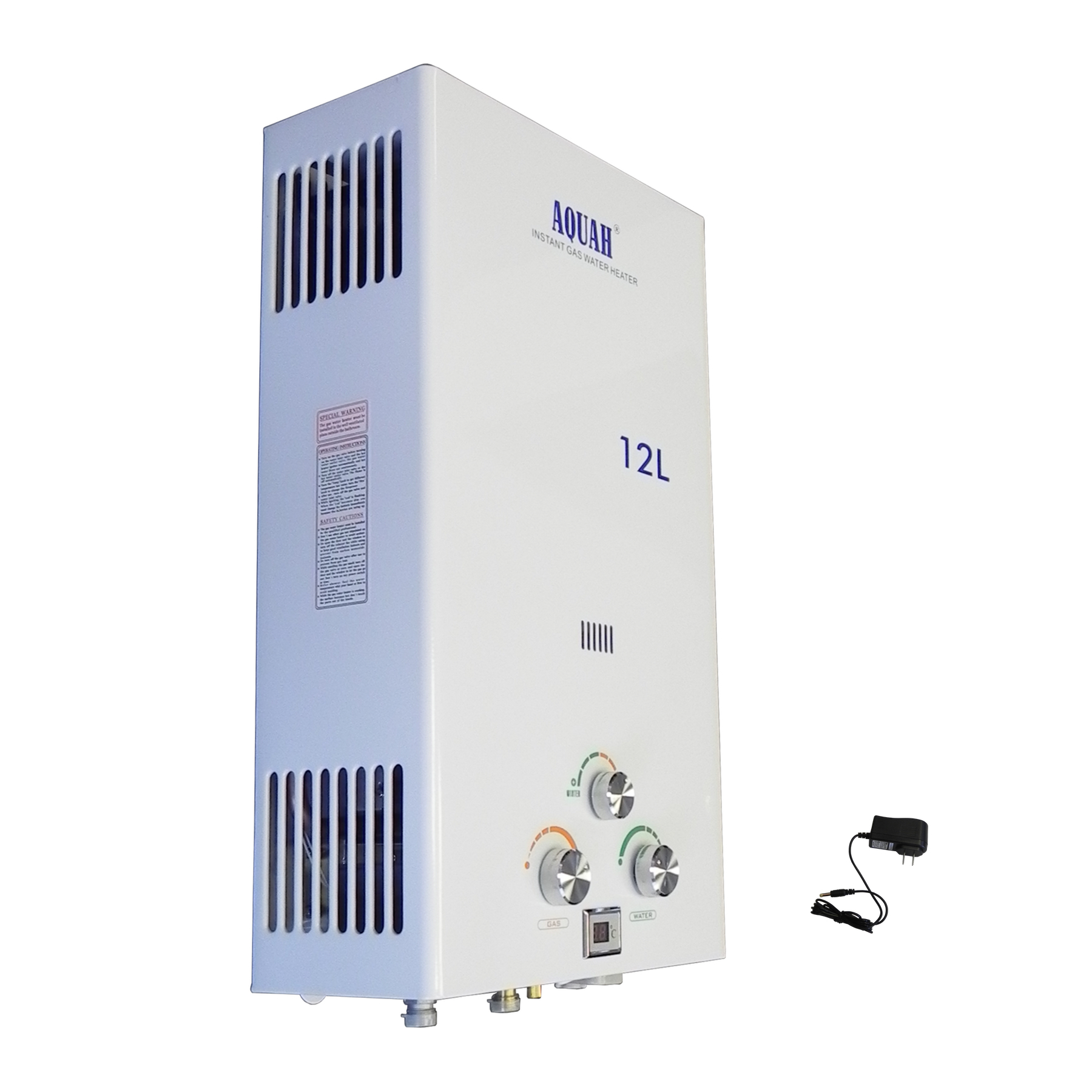 AQUAH 12L (3.2 GPM) Liquid Propane Gas Tankless Water Heater