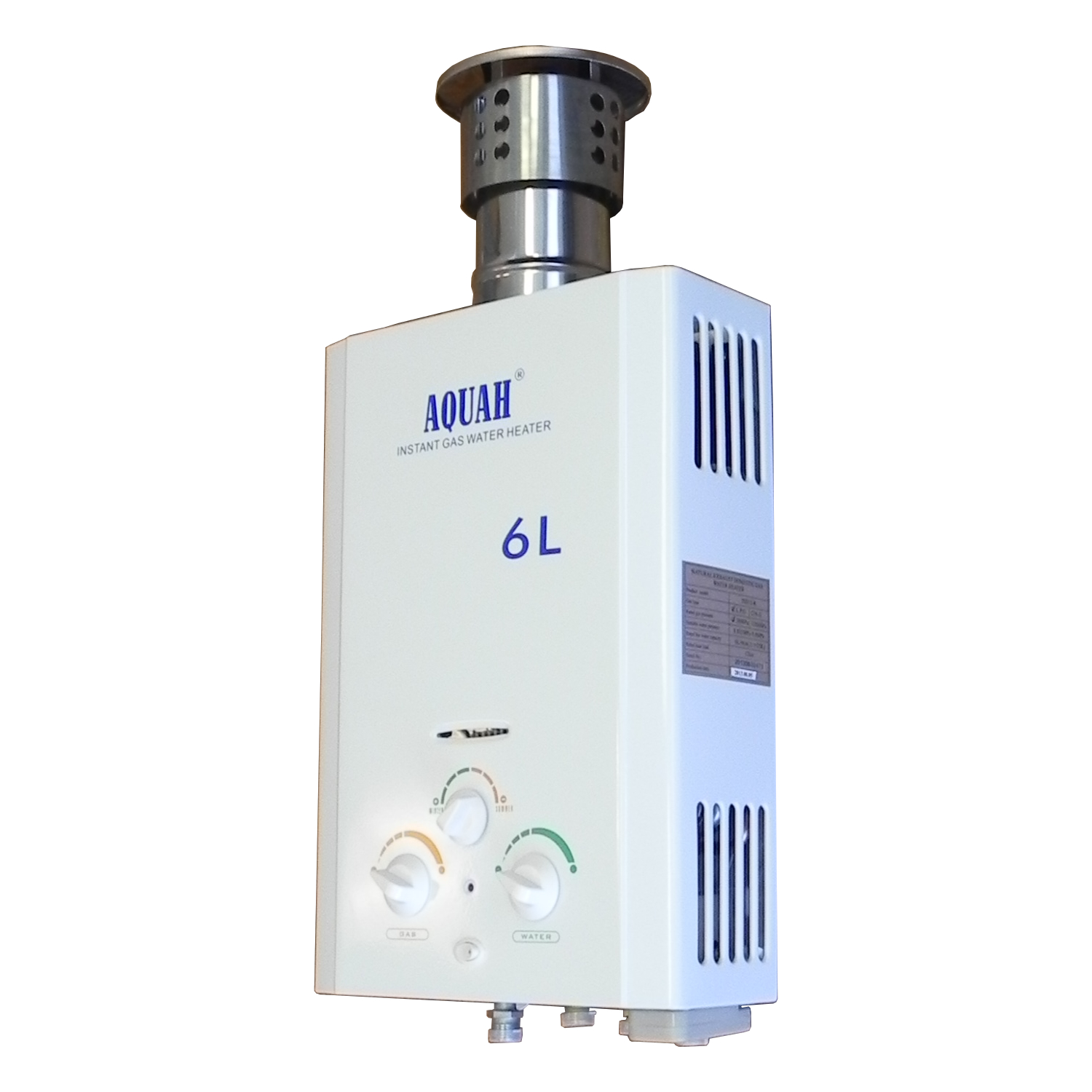 AQUAH 6L Outdoor Liquid Propane Tankless Water Heater